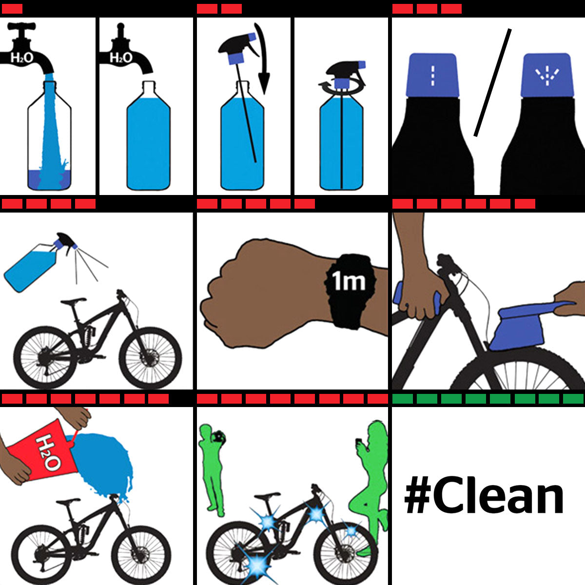 Green Oil - Green Clean - Fahrradreiniger (Konzentrat) 300ml