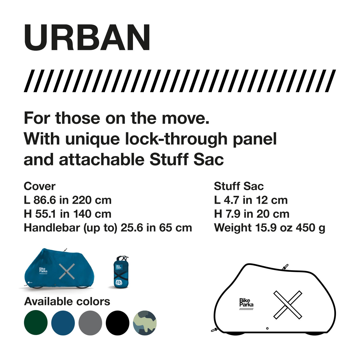 BikeParka - Fahrradüberzüge - Urban