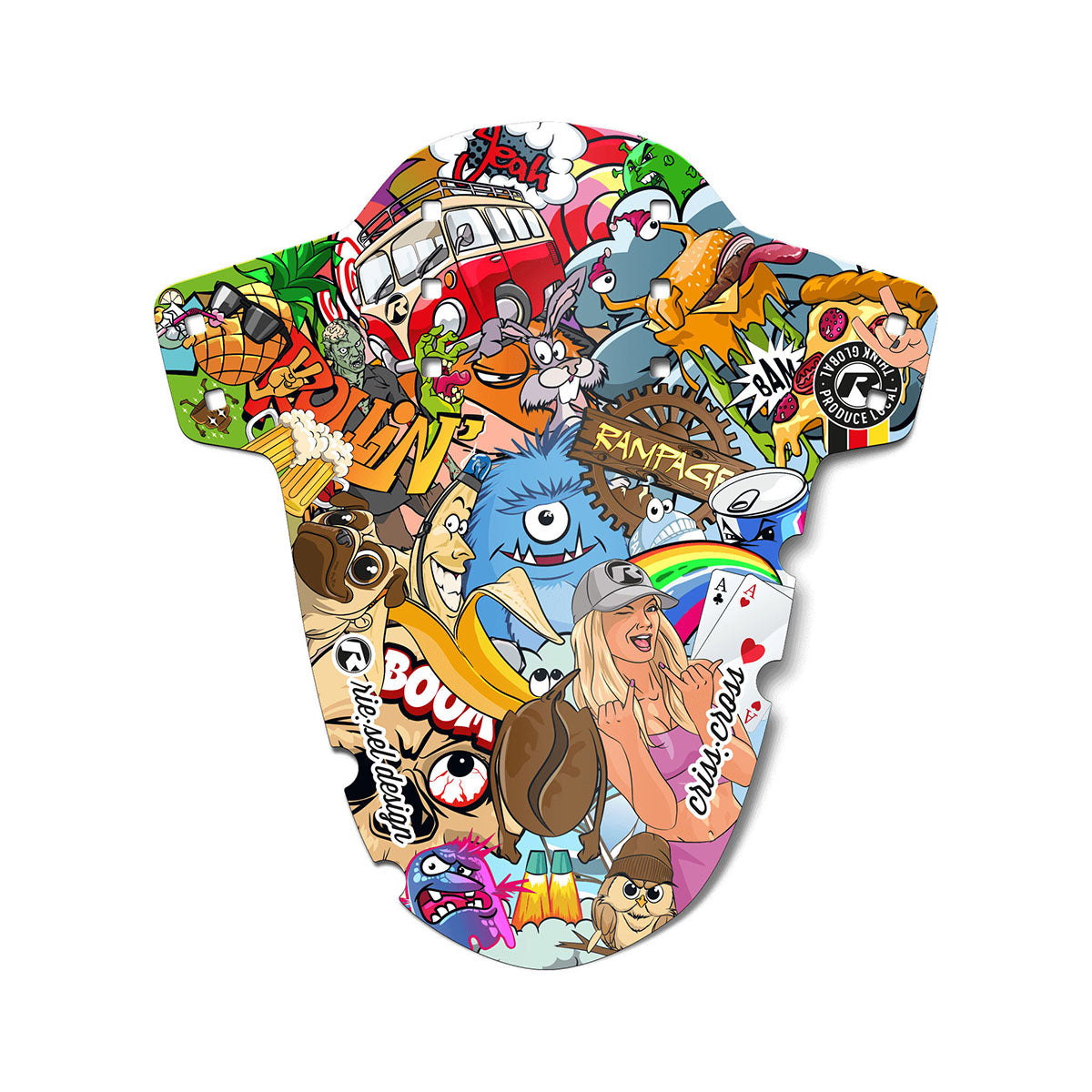 Riesel Design - Front Mudguard - CRISS:CROSS