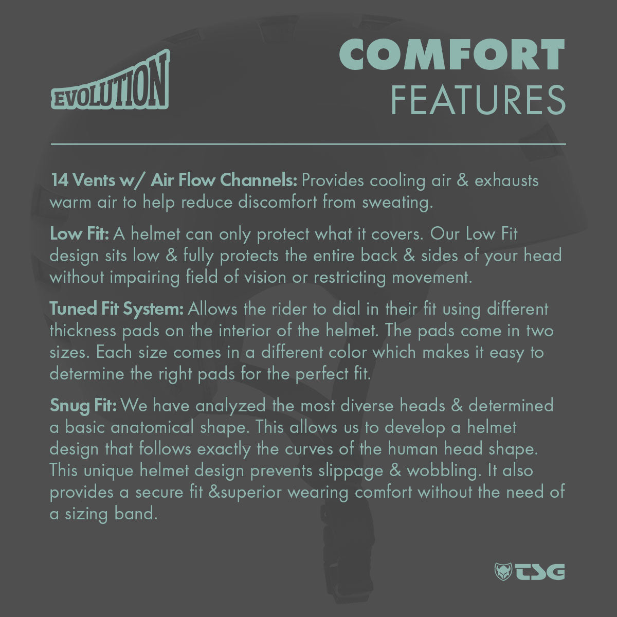 TSG - Evolution Wmn Helm