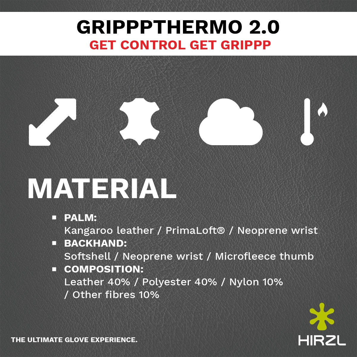 HIRZL - GRIPPP THERMO 2.0 - Bike Gloves